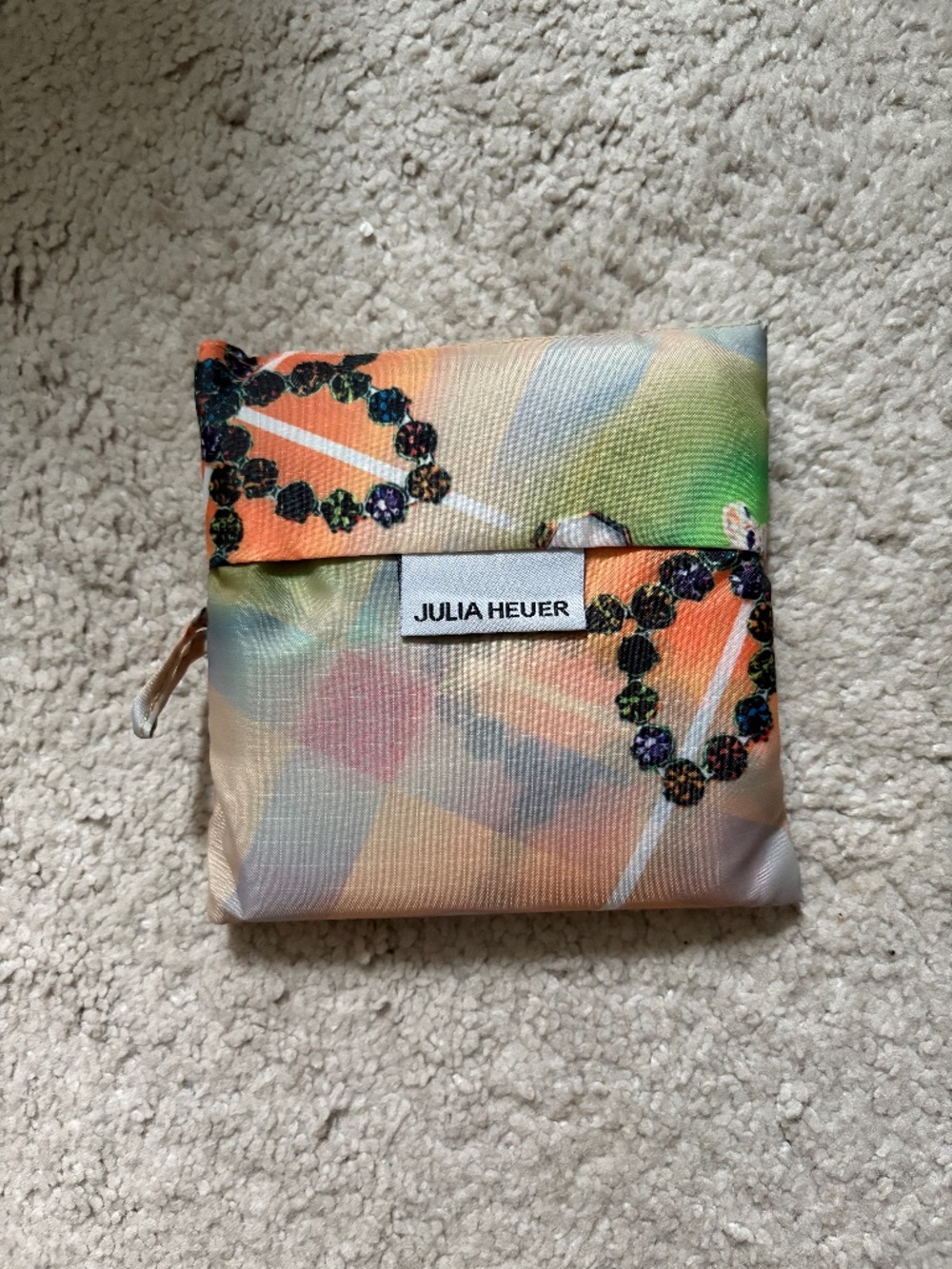 BAGGU JULIA HEUER STANDARD JEWELS REUSABLE BAG NWOT